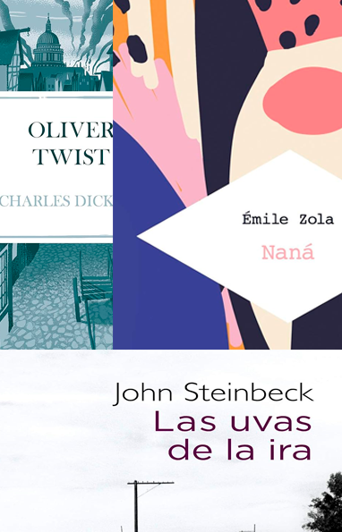 Steinbeck, Dicken, Zola