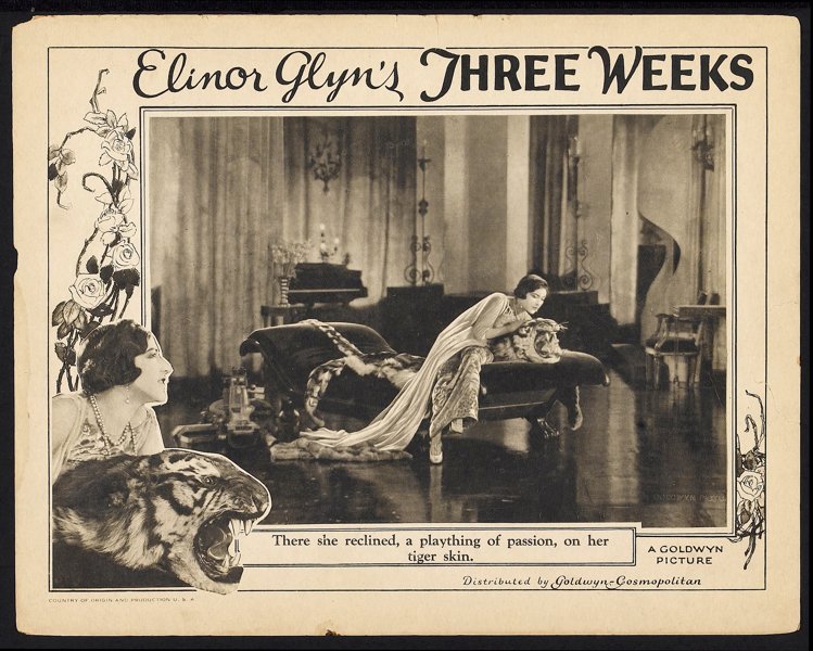 Three Weeks (1907/1924)